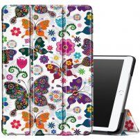 Flip futrola sa stalkom za iPad 10,2" (2019-2021) - cvijeće i leptiri