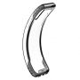 BASEUS Armor prozirna maskica s okvirom za iPhone XR - crna