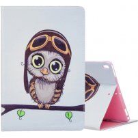 Futrola sa prostorom za kartice za iPad 10,2" (2019-2021) / Air 3 (2019) / Pro 10,5" - sova s kapom