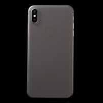 Ultratanka plastična maskica za iPhone XS Max - svijetlo siva