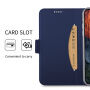 Flip futrola s postoljem za iPhone XS Max - Tamnoplava boja