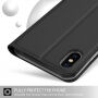 Flip futrola s postoljem za iPhone XS Max - crna
