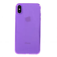 Maskica od meke plastike za iPhone XS Max - ljubičasta