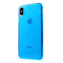 Maskica od meke plastike za iPhone XS Max - plava