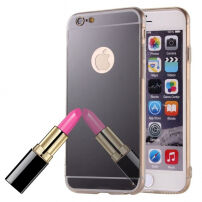 Zaštitna zrcalo maskica za iPhone 6 / 6S - crna