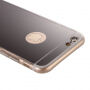 Zaštitna zrcalo maskica za iPhone 6 / 6S - crna