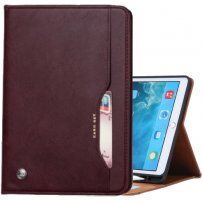 Novčanik futrola sa prostorom za Apple Pencil i kartice za iPad 9,7" (2017/2018) / Air 1 / 2 / Pro 9,7" - boje vina