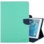 GOOSPERY futrola s brušenom površinom za iPad 9,7" (2017/2018) / Air - tirkiz