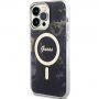 Guess Marble IML maska sa MagSafe za iPhone 14 Pro Max - crni