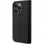 Karl Lagerfeld Saffiano Karl and Choupette NFT flip futrola za iPhone 14 Pro - crno