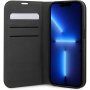 Karl Lagerfeld Saffiano Karl and Choupette NFT flip futrola za iPhone 14 Pro Max - crno