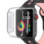 Futrola sa zaštitom ekrana za Apple Watch 40mm - prozirna