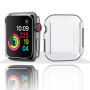 Futrola sa zaštitom ekrana za Apple Watch 40mm - prozirna