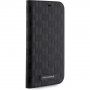 Karl Lagerfeld Saffiano Monogram flip futrola za iPhone 11 - crno