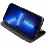 Karl Lagerfeld Saffiano Monogram flip futrola za iPhone 12 / 12 Pro - crno