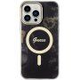 Guess Marble IML maska sa MagSafe za iPhone 13 Pro Max - crni