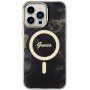 Guess Marble IML maska sa MagSafe za iPhone 14 Pro Max - crni