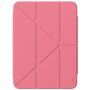 UNIQ Camden futrola s origami stalkom za iPad 10,9" (2022) / 11" (2025) - ružičasto