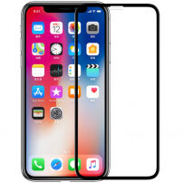 NILLKIN kaljeno 3D staklo za iPhone XS Max - crna