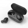 TWS-M1 bežične bluetooth slušalice sa futrolom za punjenje za Apple uređaj - crna