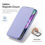 DUX DUCIS Skin X flip futrola sa MagSafe za iPhone 14 - Ljubičasto