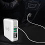 Punjač / prijenosno napajanje 6700mAh s izmjenjivim utikačima (AU / UK / US / EU) i bežničnim punjačem