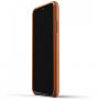 Mujjo Full Leather futrola za iPhone XR - žuto-smeđa