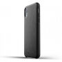 Mujjo Full Leather futrola za iPhone XR - crna