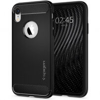 Spigen Rugged Armor maskica za Apple iPhone XR - crna