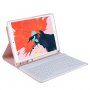 Futrola s tipkovnicom i prostorom za Apple Pencil za iPad 10,2" (2019-2021) / Air 3 (2019) / Pro 10,5" - svijetla ružičasta