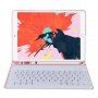 Futrola s tipkovnicom i prostorom za Apple Pencil za iPad 10,2" (2019-2021) / Air 3 (2019) / Pro 10,5" - svijetla ružičasta