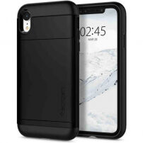 Spigen Slim Armor CS maskica za Apple iPhone XR - crna
