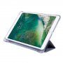 Flip futrola sa funkcijom uspavljivanja i prostorom za Apple Pencil za iPad 10,2" (2019-2021) / Air 3 (2019) / Pro 10,5" - plavo-siva