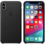 Originalna Apple kožna futrola za iPhone XS Max - crna