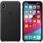 Originalna Apple kožna futrola za iPhone XS Max - crna