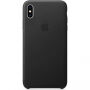 Originalna Apple kožna futrola za iPhone XS Max - crna