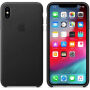 Originalna Apple kožna futrola za iPhone XS Max - crna