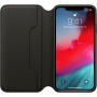 Originalna Apple Folio kožna futrola za iPhone XS Max - crna