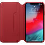 Originalna Apple Folio kožna futrola za iPhone XS Max - crvena