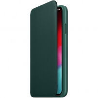 Originalna Apple Folio kožna futrola za iPhone XS Max - zelena poput bora