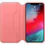 Originalna Apple Folio kožna futrola za iPhone XS Max - božur roza