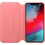 Originalna Apple Folio kožna futrola za iPhone XS Max - božur roza