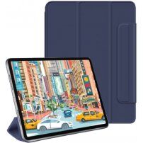 Magnetna futrola sa kopčanjem na magnet za iPad Pro 12,9" (2018-2022) - tamno plavo
