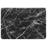 Mramorna maska s crnim donjim dijelom pro MacBook 12" (A1534) - crni