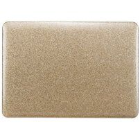 Maska sa šljokicama i crnim donjim dijelom pro MacBook Air 11" (A1370 / A1465) - zlatni