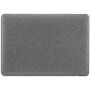Maska sa šljokicama i crnim donjim dijelom pro MacBook Pro 13" (A1278) - sivi