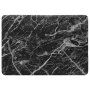 Mramorna maska s crnim donjim dijelom pro MacBook Pro 13" (A1425 / A1502) - crni