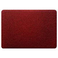 Maska sa šljokicama i crnim donjim dijelom pro MacBook Pro 13" (A1425 / A1502) - crveni