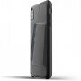 Mujjo Full Leather Wallet futrola za iPhone XS Max - crna