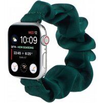 Tanak rastezljivi remen u stilu lastike za kosu za Apple Watch 42mm / 41mm / 40mm / 38mm - petrolej